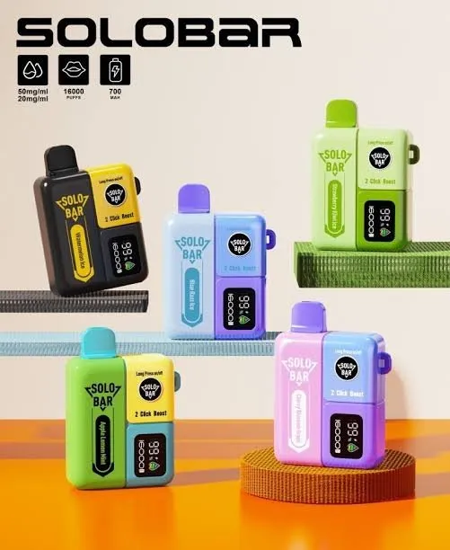 Solo bar s16000 puffs Rechargeable vape